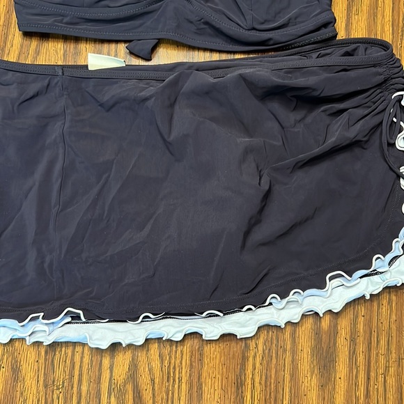 Profile 3pc Swimsuit Size 14 Navy - Picture 4 of 9